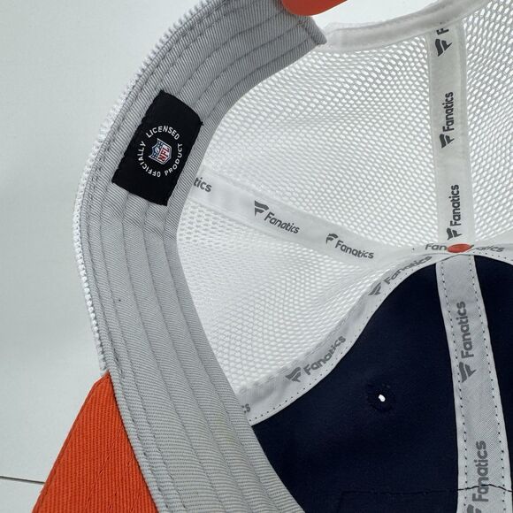 DENVER BRONCOS NFL Snapback Mesh Trucker Hat Cap Patch Fanatics - Picture 7 of 8